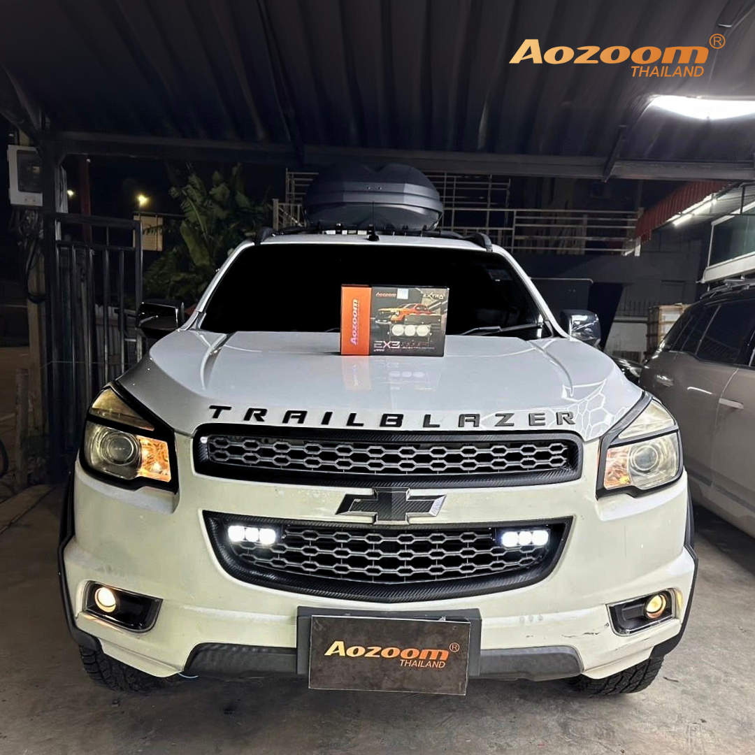ติดตั้งไฟ AOZOOM EX3 CHEVROLET