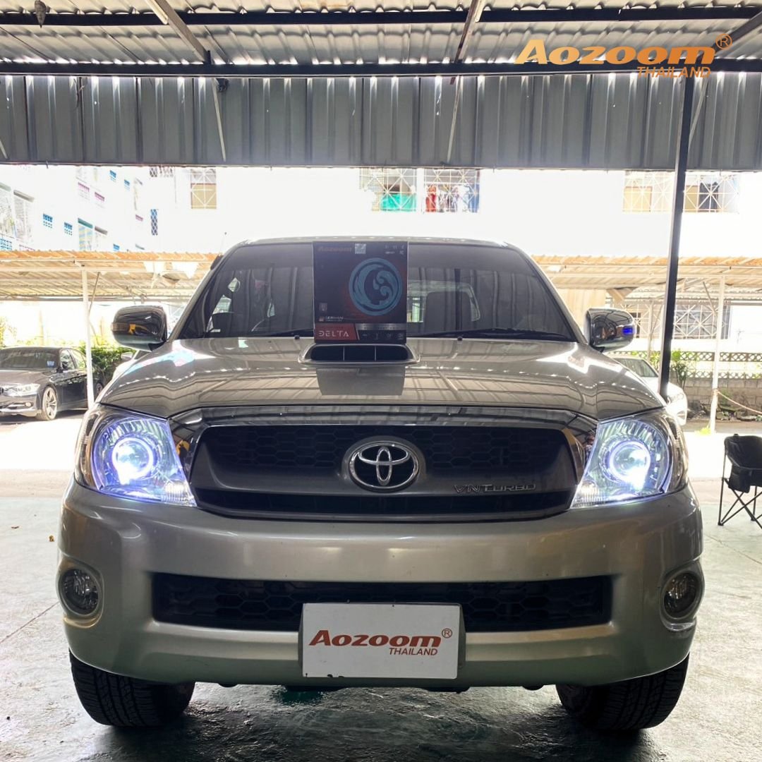 ติดตั้งไฟหน้า TOYOTA ด้วย Aozoom DELTA