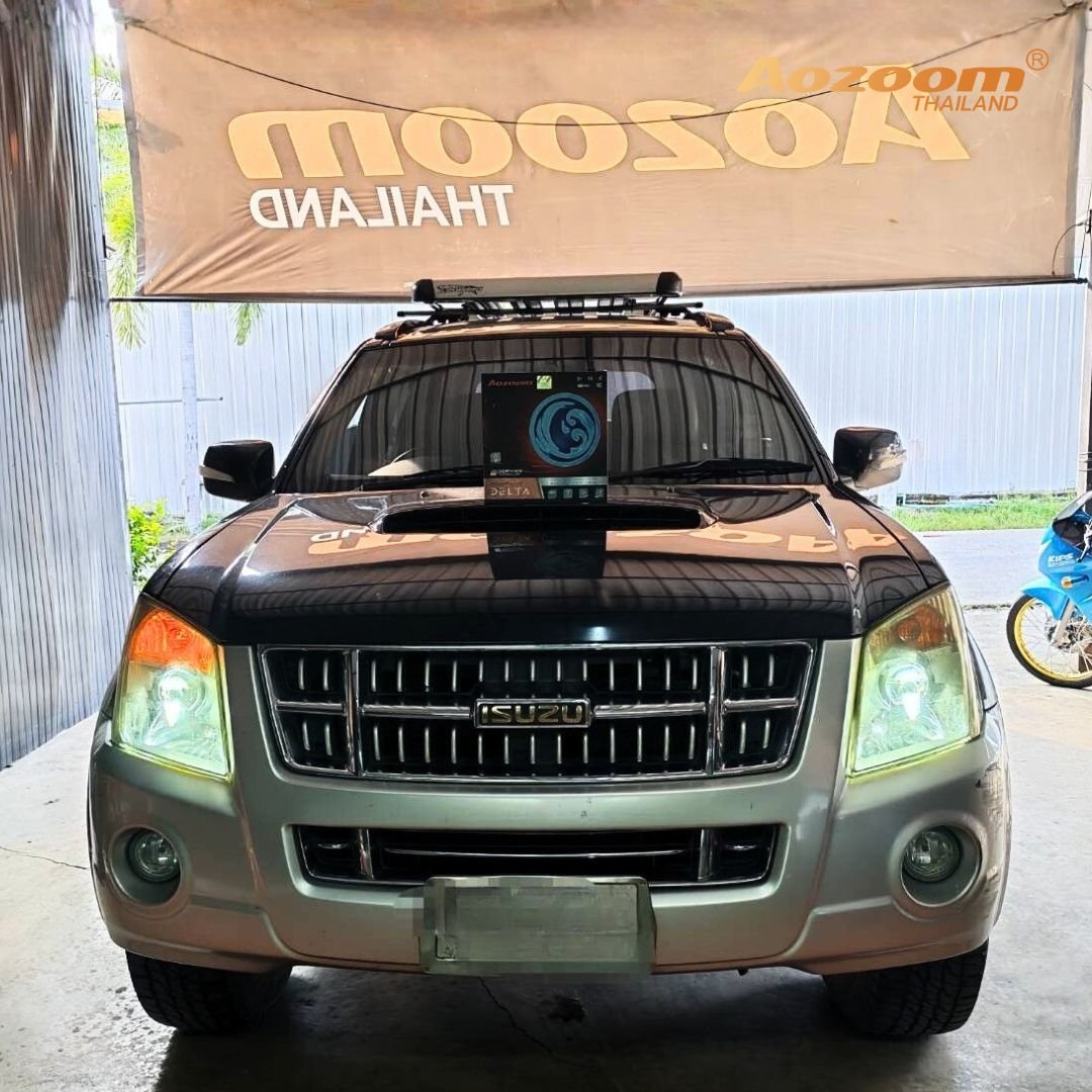 ติดตั้งไฟหน้า ISUZU ด้วย Aozoom DELTA
