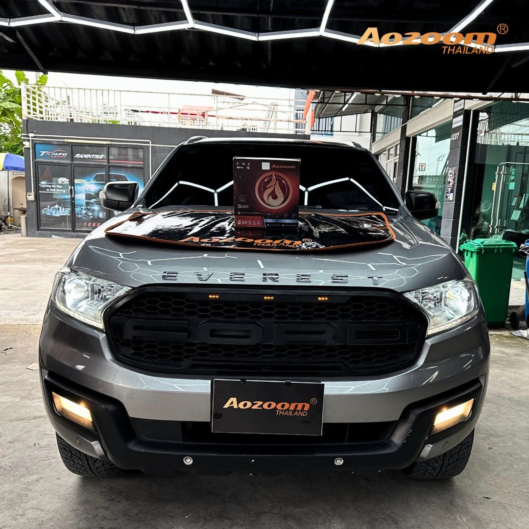 ติดตั้งไฟหน้า FORD ด้วย Aozoom Ember