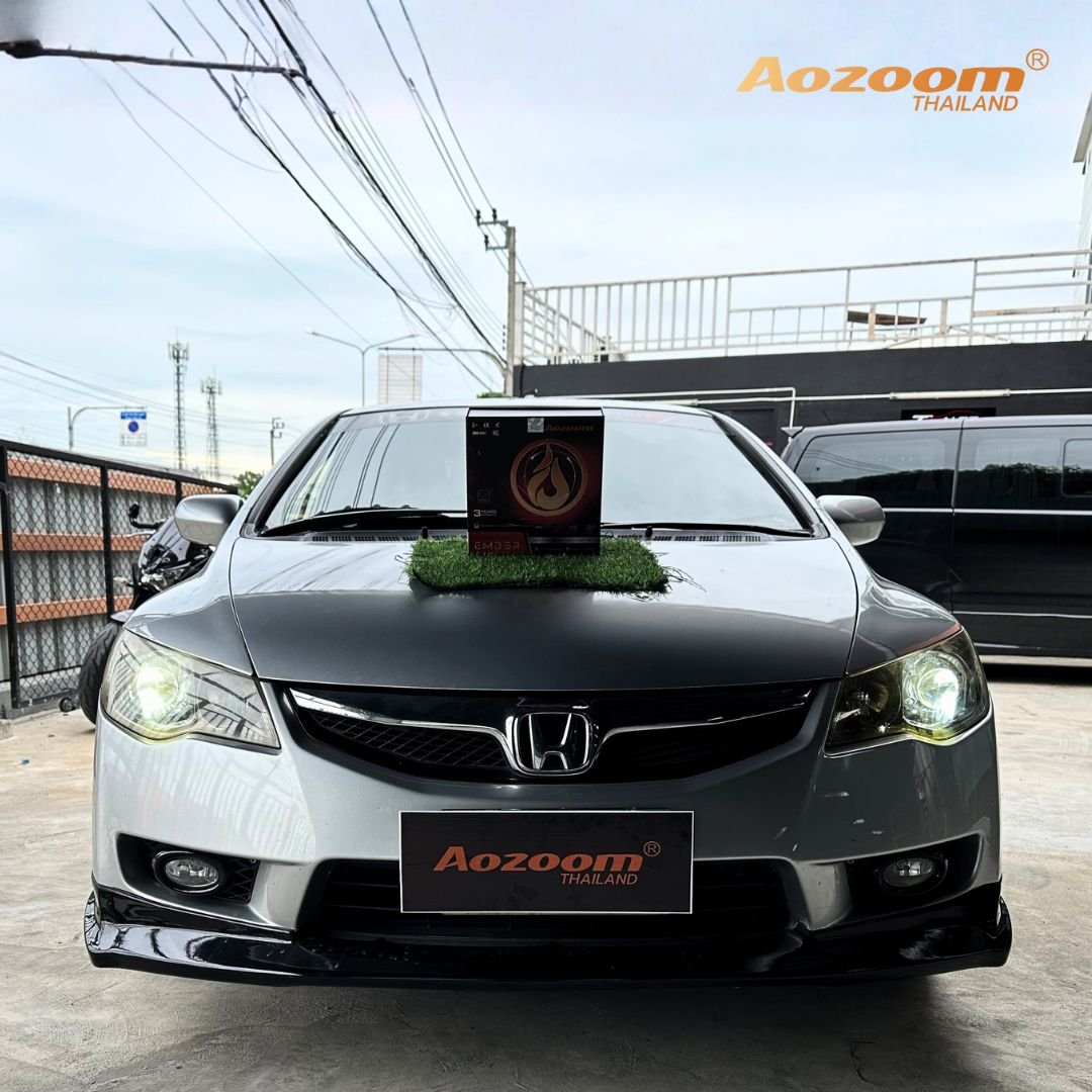 ติดตั้งไฟหน้า HONDA ด้วย Aozoom Ember