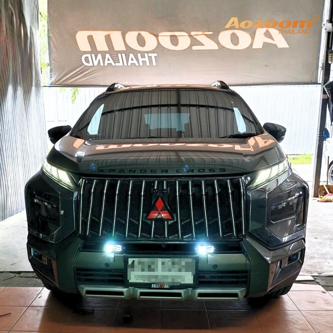 ติดตั้งไฟเสริม Mitsubishi ด้วย Aozoom EX2