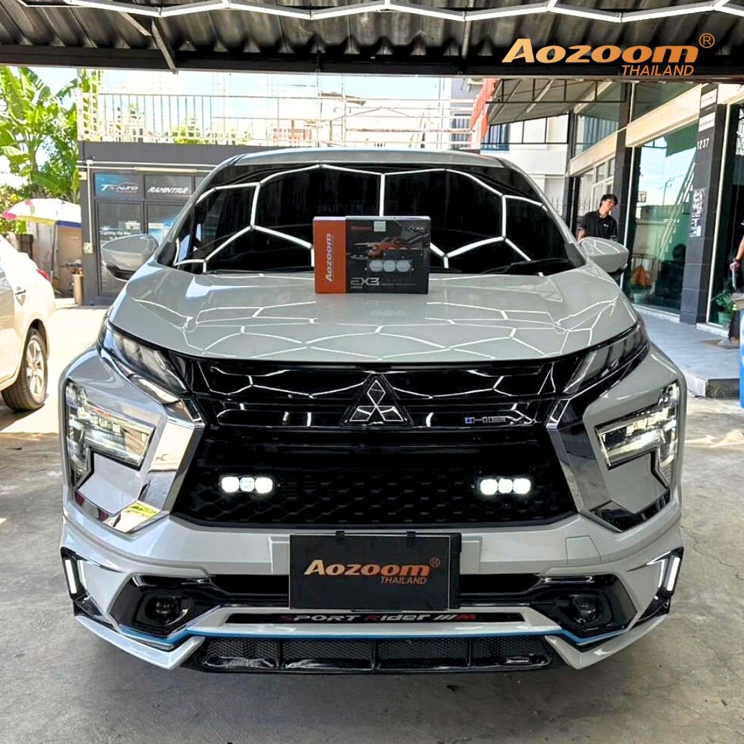 ติดตั้งไฟเสริม Mitsubishi ด้วย Aozoom EX3