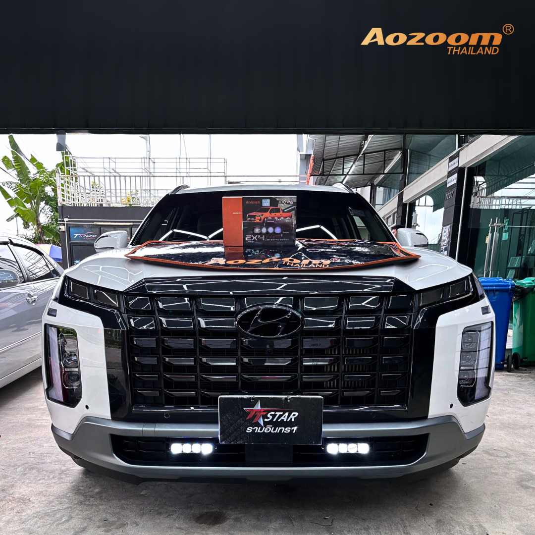 Hyundai Palisade ติดตั้ง Aozoom Ex3
