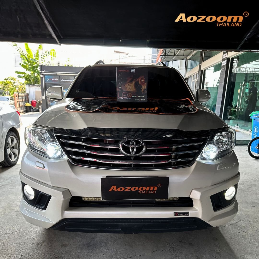 ติดตั้งไฟหน้า TOYOTA ด้วย Aozoom LEO