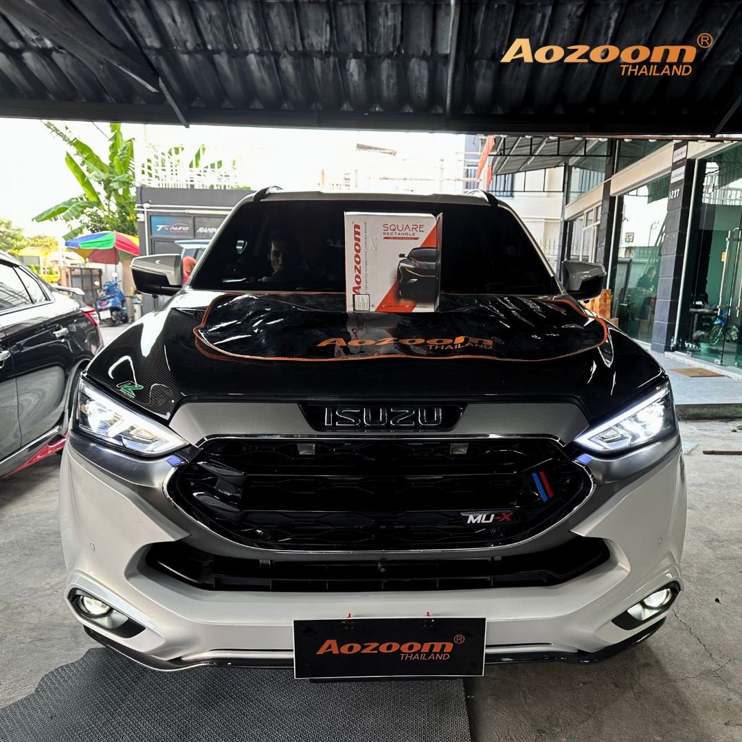 ติดตั้งไฟหน้า ISUZU ด้วย Aozoom SQUARE V1