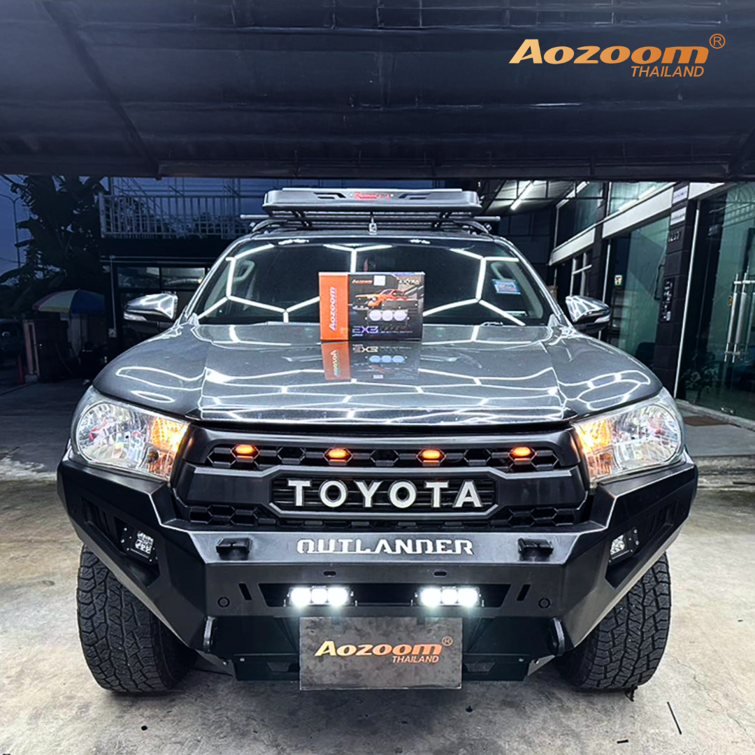 ติดตั้งไฟเสริม AOZOOM EX3 TOYOTA
