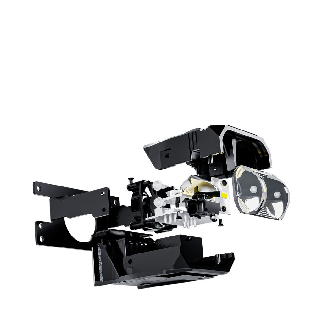 Aozoom SQUARE V2s ไฟหน้าตรงรุ่น BYD Atto3