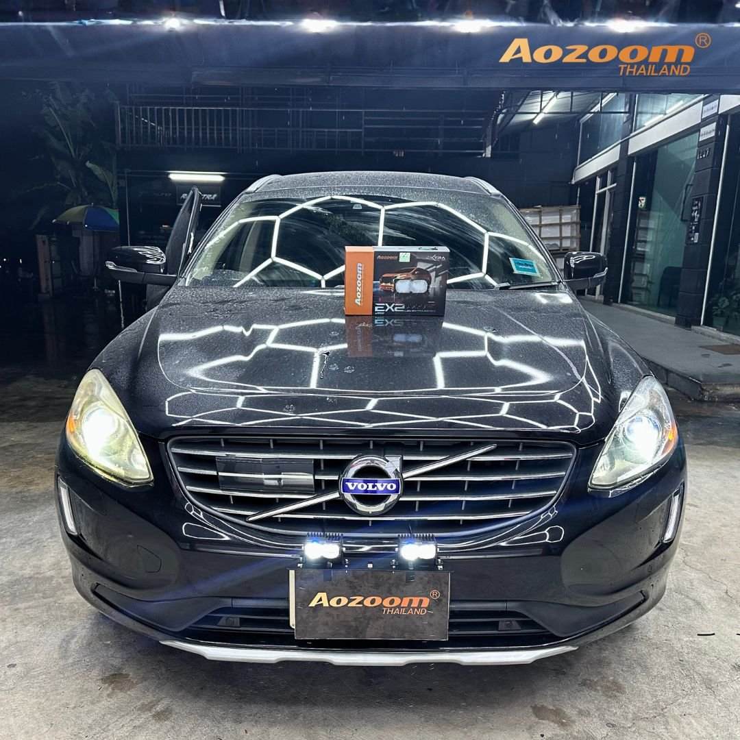 ติดตั้งไฟเสริม VOLVO ด้วย Aozoom EX2