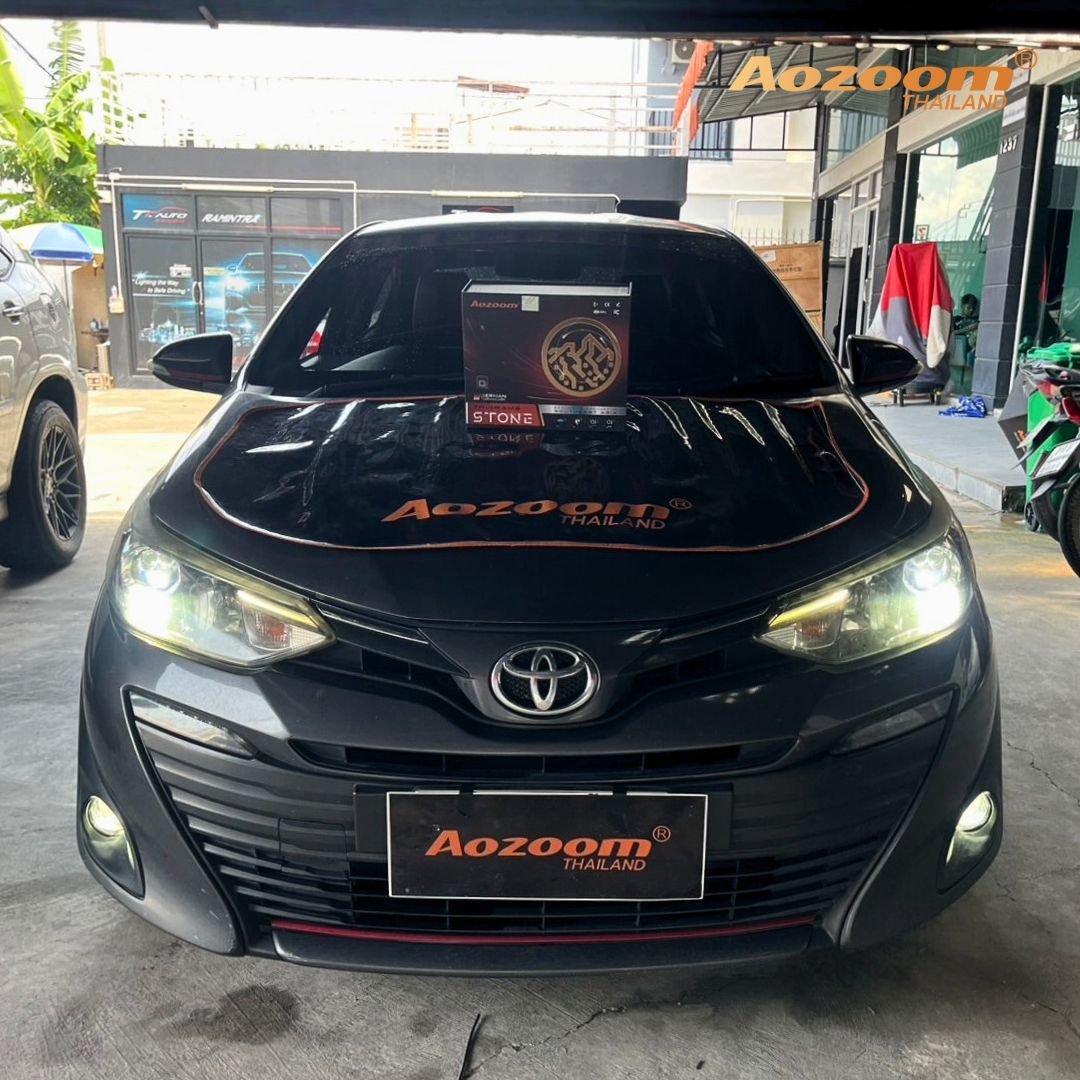 ติดตั้งไฟหน้า TOYOTA ด้วย Aozoom STONE
