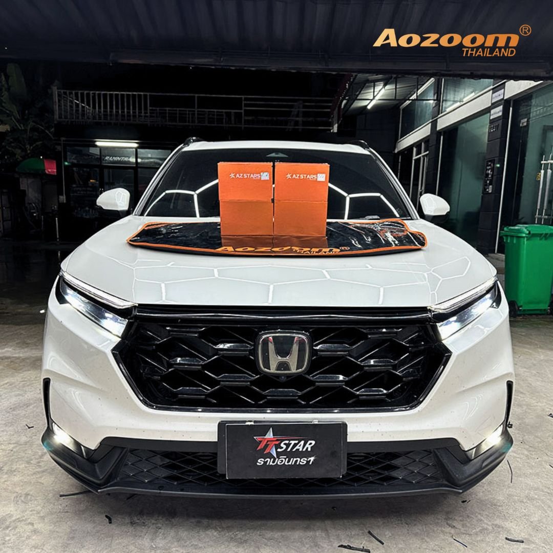 ติดตั้งไฟหน้า HONDA ด้วย Aozoom THOR