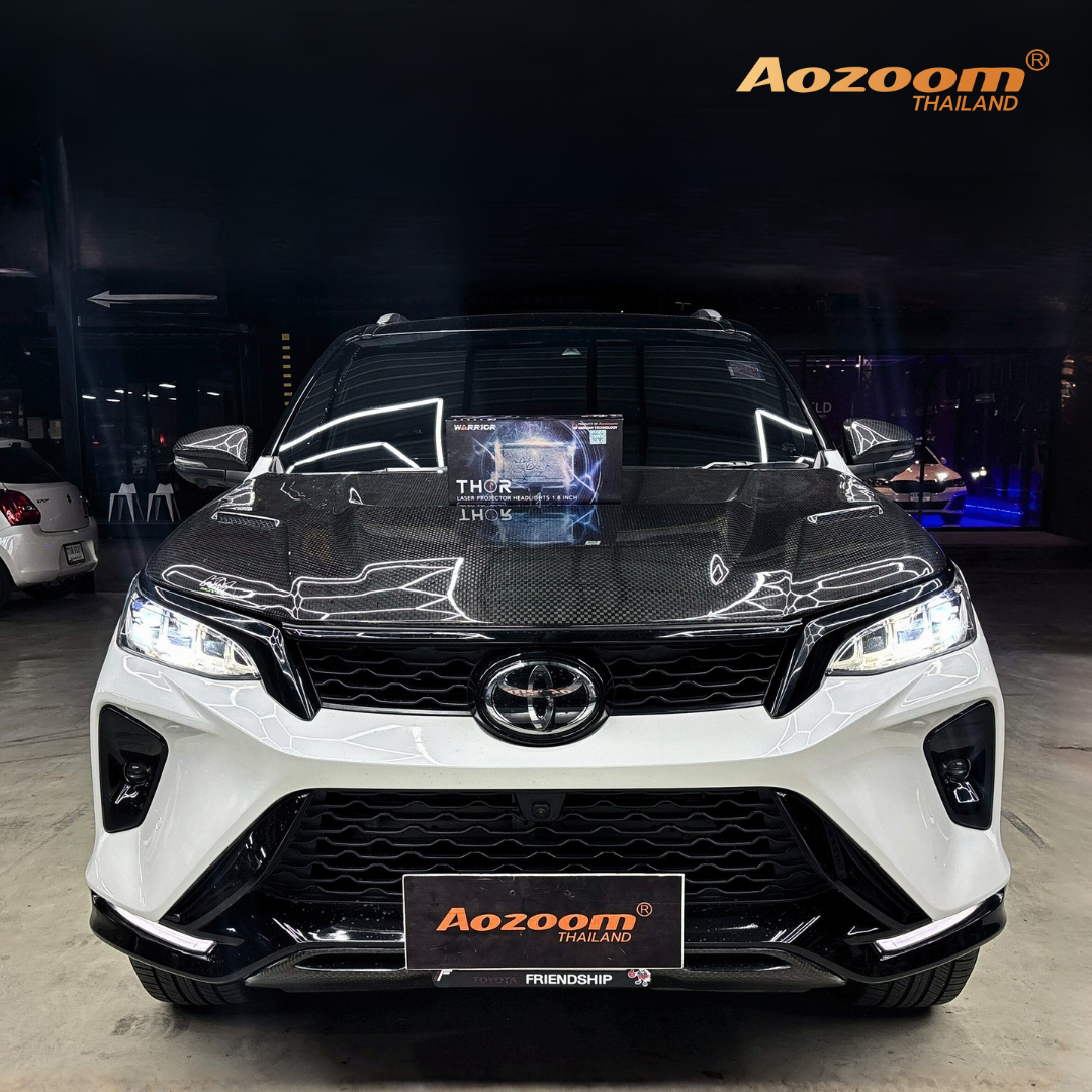 ติดตั้งไฟหน้า TOYOTA ด้วย Aozoom THOR