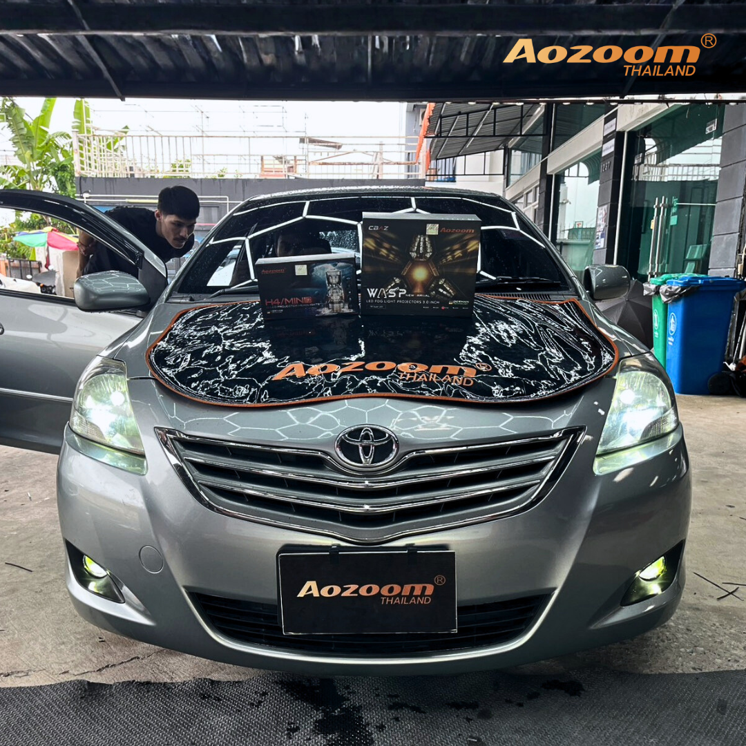 ติดตั้งไฟตัดหมอก ISUZU ด้วย Aozoom Wasp