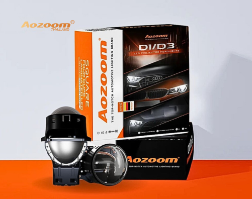 รีวิวเจาะลึก AOZOOM D3 | ไฟหน้าโปรเจคเตอร์ Bi-LED อัปเกรดไฟรถยุโรปแบบจบครบในตัวเดียว