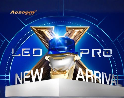 รีวิว AOZOOM DOMAX X PRO | ไฟหน้าโปรเจคเตอร์ Bi-LED สว่างคม ลำแสงไกลระดับพรีเมียม