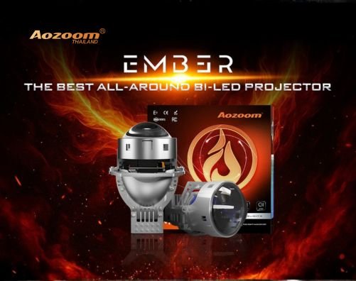ยกระดับไฟหน้ารถด้วย AOZOOM EMBER | สว่างขึ้น ไกลขึ้น ไม่แยงตา