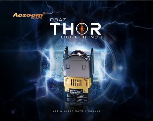 รีวิว AOZOOM THOR | ไฟหน้าโปรเจคเตอร์ Bi-Laser 1.8 นิ้วรุ่นเรือธง