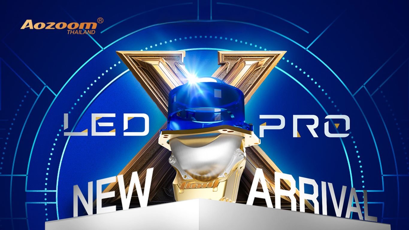 รีวิว AOZOOM DOMAX X PRO | ไฟหน้าโปรเจคเตอร์ Bi-LED สว่างคม ลำแสงไกลระดับพรีเมียม