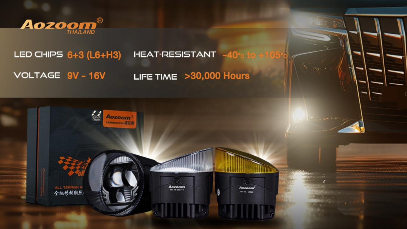 รีวิว Aozoom SPECIAL FORD / SPECIAL TOYOTA | ไฟตัดหมอกตรงรุ่น พร้อมเทคโนโลยีระดับพรีเมียม