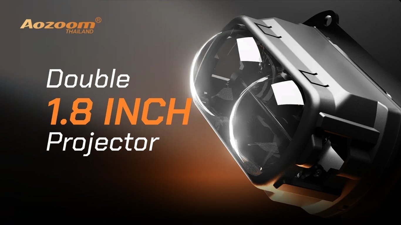 รีวิว AOZOOM SQUARE V2 | ไฟหน้าโปรเจคเตอร์ Bi-LED ที่เกิดมาเพื่อรถโคมแคบ โคมเหลี่ยม