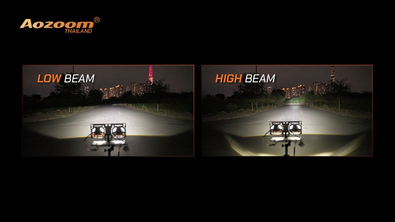 ปกบทความ_Aozoom_Square V3_7 รีวิว AOZOOM SQUARE V3 | ไฟหน้าโปรเจคเตอร์ Bi-LED ที่ทำให้โคมแคบสว่างได้เกินคาด