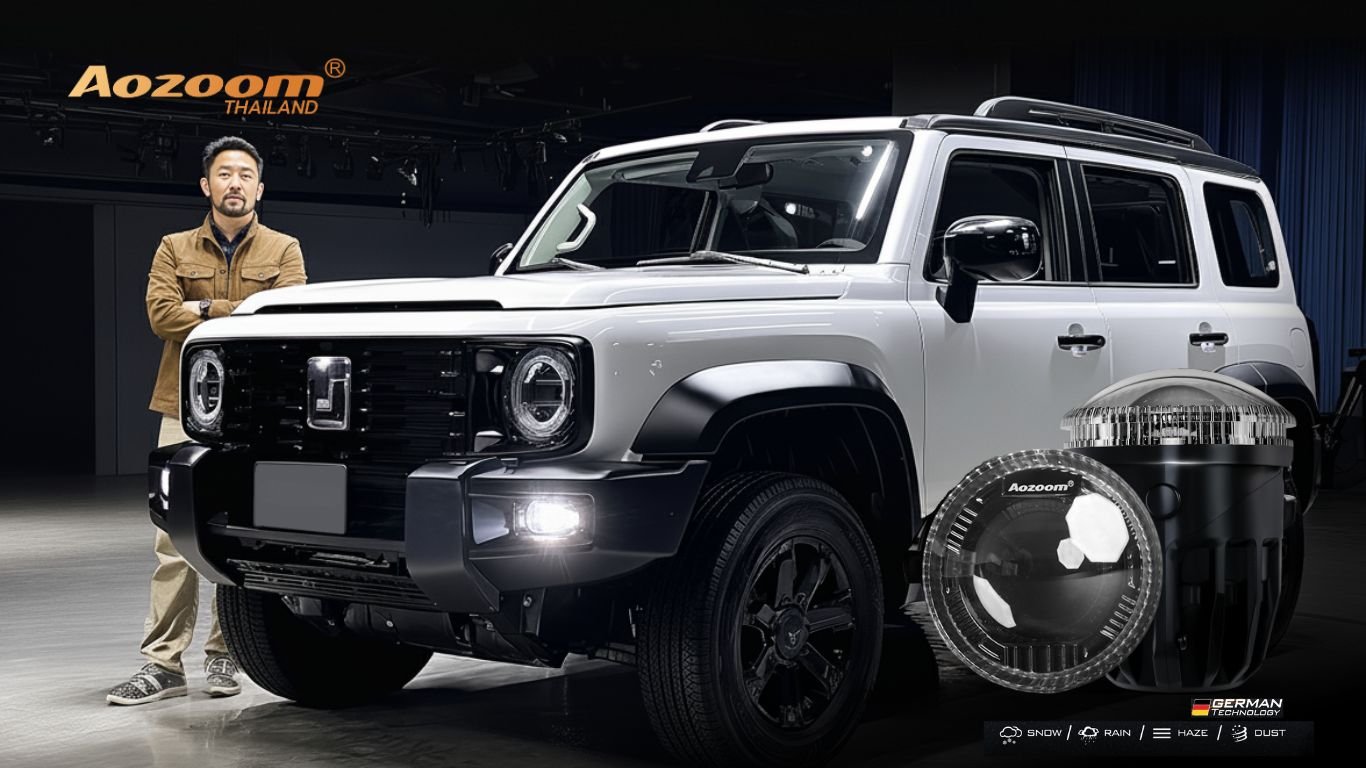 ไฟตัดหมอกตรงรุ่น Tank300