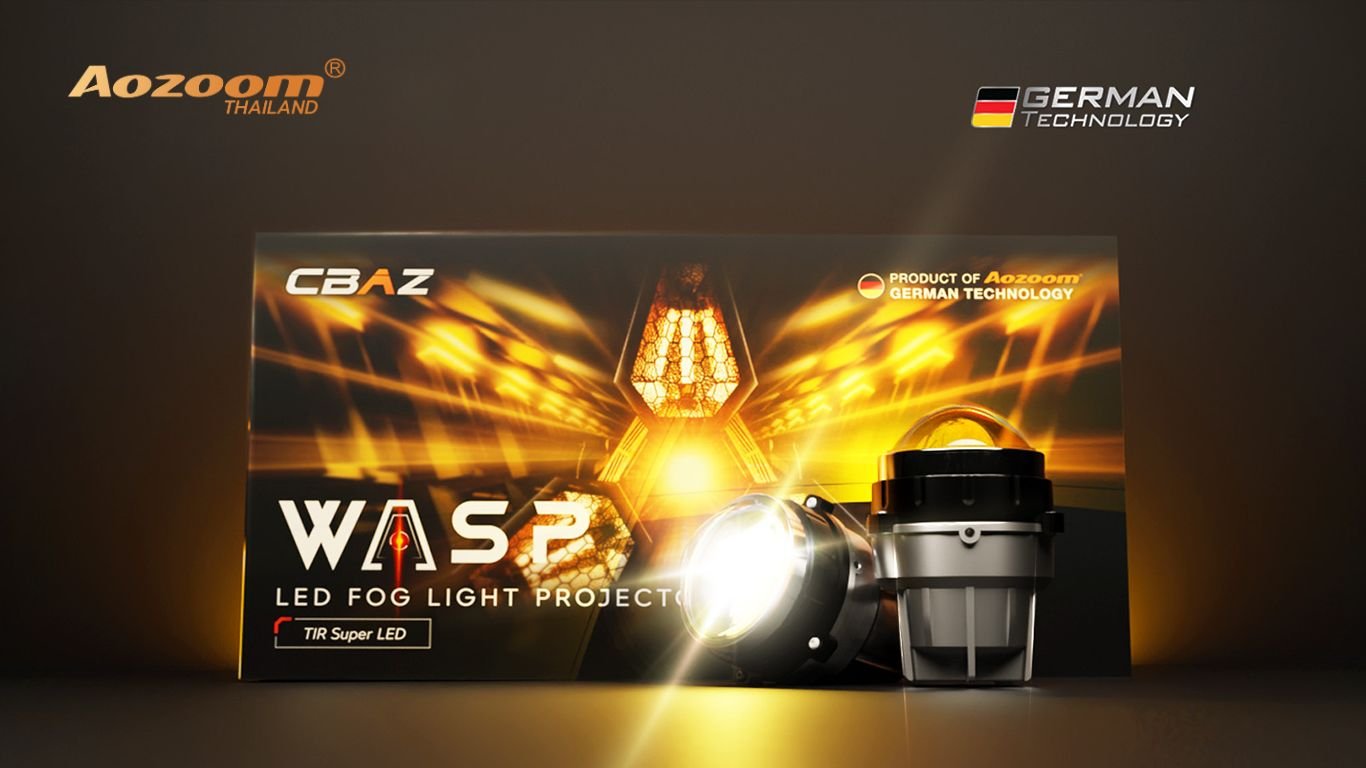 รีวิว AOZOOM WASP | ทำไมแสง 4500K ถึงเหมาะกับผู้ขับรถในไทยมากที่สุด