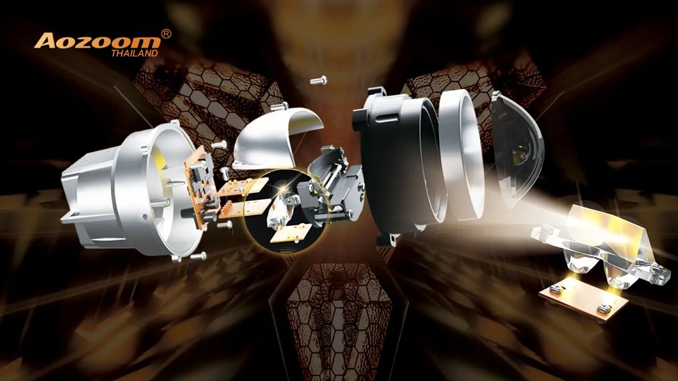 รีวิว AOZOOM WASP | ทำไมแสง 4500K ถึงเหมาะกับผู้ขับรถในไทยมากที่สุด