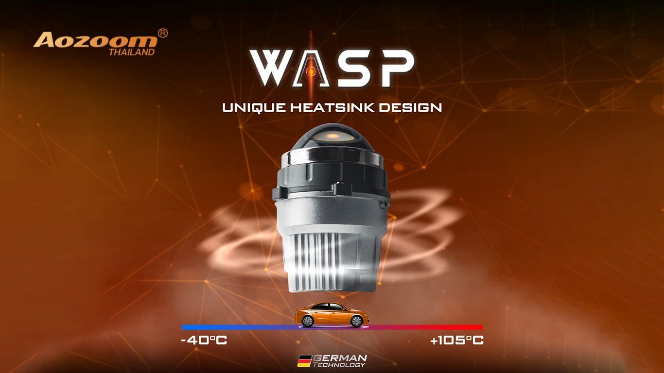 รีวิว AOZOOM WASP | ทำไมแสง 4500K ถึงเหมาะกับผู้ขับรถในไทยมากที่สุด