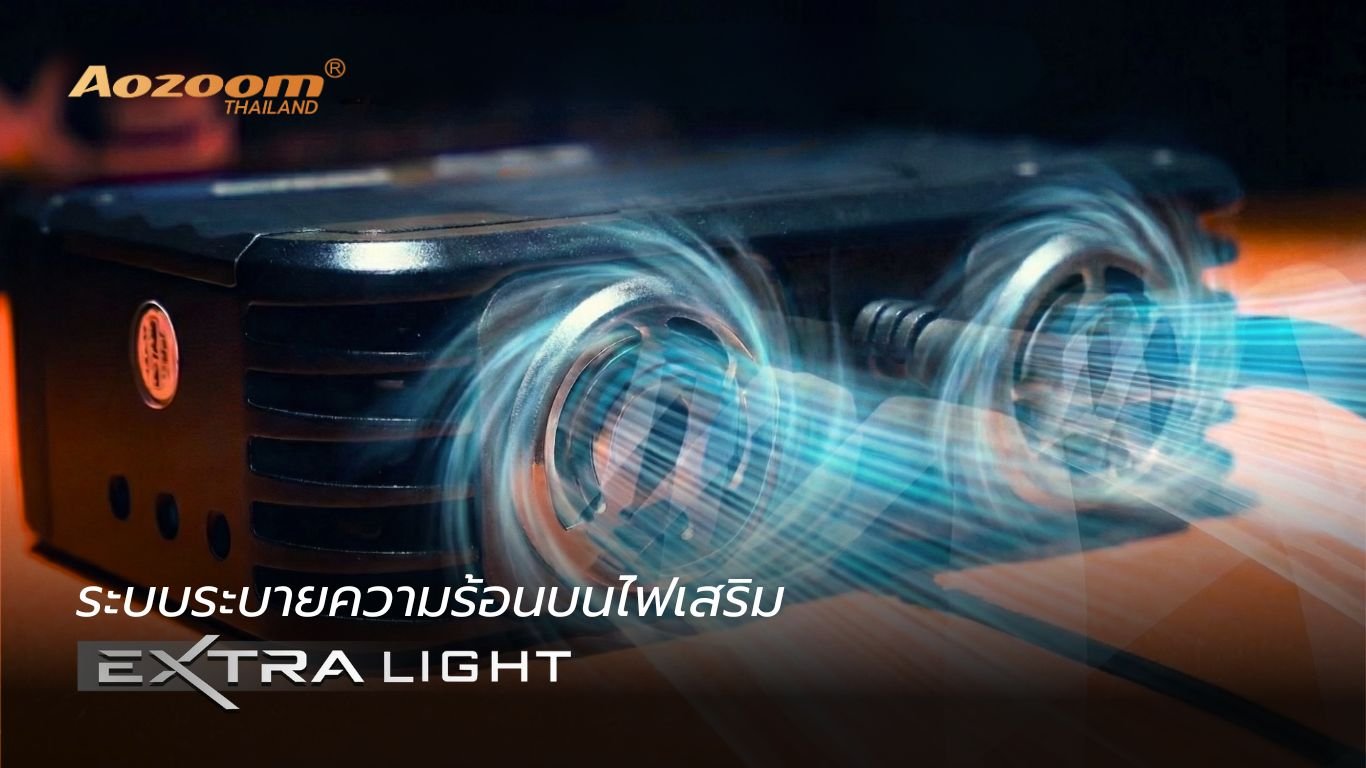 ปกบทความ_Aozoom_EXTRA_lighting cooling system_1 ไฟเสริม AOZOOM EXTRA